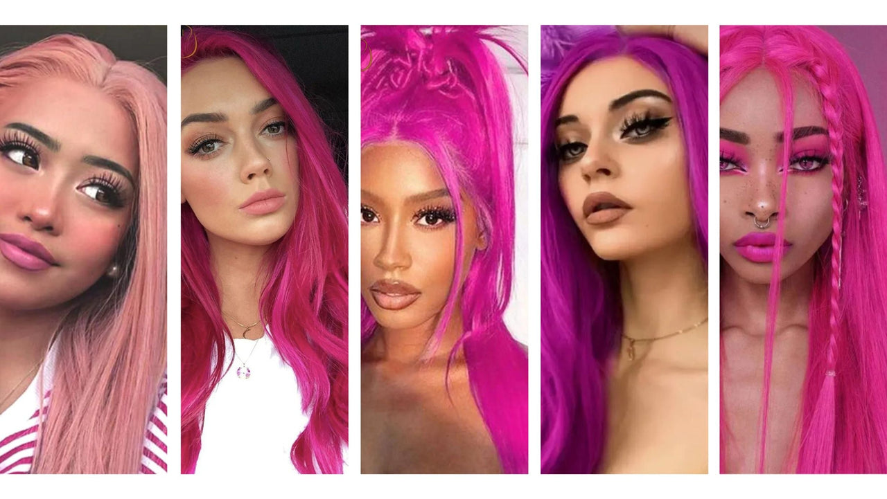 Stylonic Pink Wigs