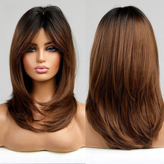 Chestnut Brown Bob Wig