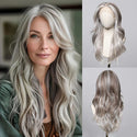 Grey to Gold Wig