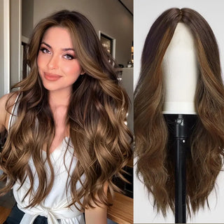 Light Brown Ombre Wig