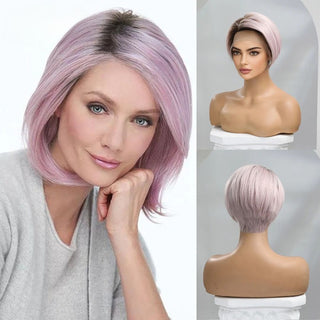 Light Pink Bob Wig