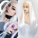 Long White Wig