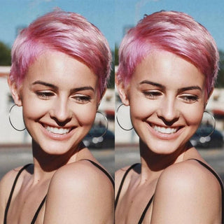 Pink Short Wig