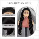 Black Human Hair Wig