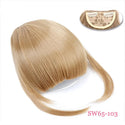 Champagne Blonde Clip On Fringe