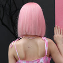 Cosplay Pink Rose Hair Wig