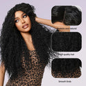 Afro Lace Front Black Wig