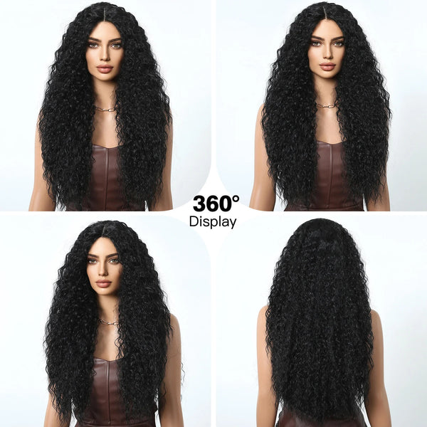 Lace Front Black Wig