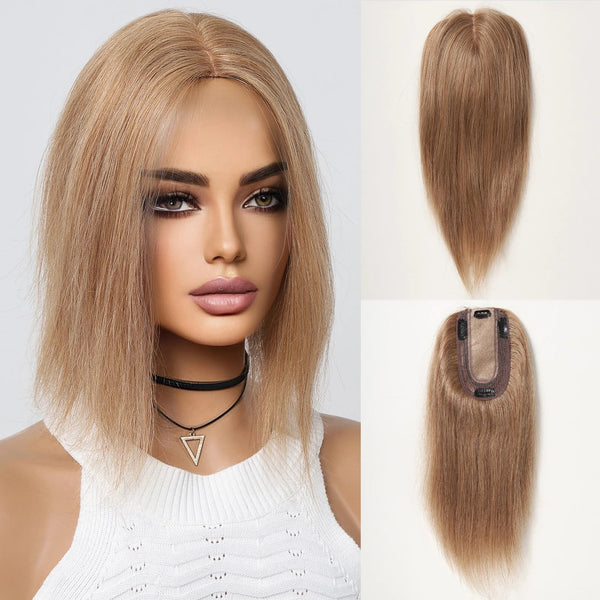 Stylonic Fashion Boutique 1002-1 / 12INCHES / Middle Part Affordable Hair Toppers UK Affordable Hair Toppers UK - Stylonic Wigs