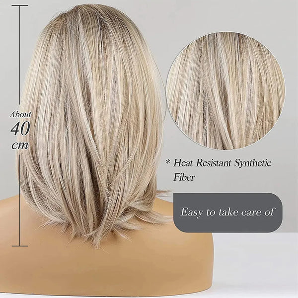 Stylonic Fashion Boutique Synthetic Wig Ash Blonde Wig Ash Blonde Wig - Stylonic Premium Wigs