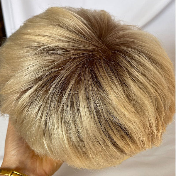 Stylonic Fashion Boutique Toupee Men's Blonde Hair Toupee Men's Blonde Hair Toupee | Men's Wigs | Stylonic Fashion Boutique