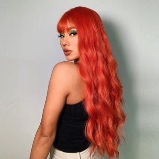 Stylonic Fashion Boutique Synthetic Wig Bright Red Wig Wigs - Bright Red Wig | Red Wigs | Stylonic Fashion Boutique