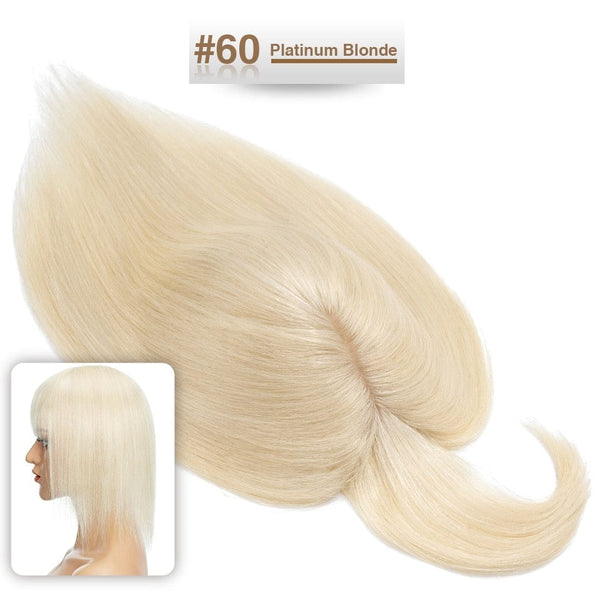 Stylonic Fashion Boutique China / 6 inches 27g / 60|7x13|Center Part|150% Women's Topper Hair
﻿