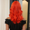 Stylonic Fashion Boutique Synthetic Wig Bright Red Body Wave Wig Bright Red Body Wave Wig - Stylonic