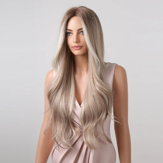 Stylonic Fashion Boutique Synthetic Wig Dark Ash Blonde Wig Dark Ash Blonde Wig - Stylonic Fashion Boutique