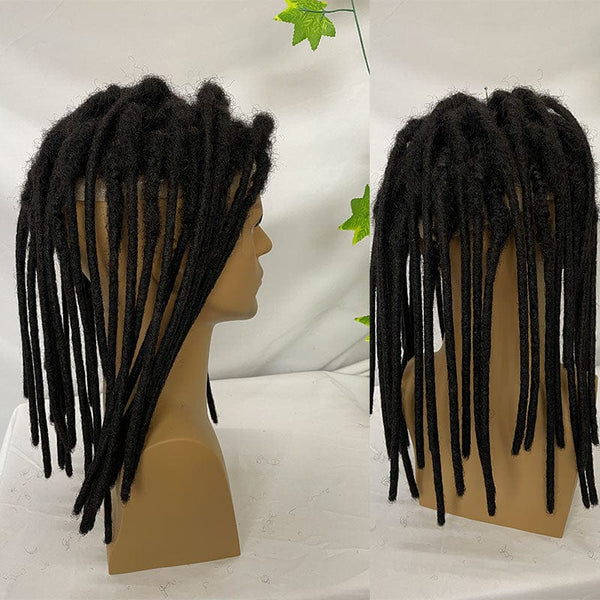 Stylonic Fashion Boutique Transparent Full Afro Dreadlock Toupee