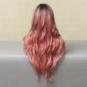 Stylonic Fashion Boutique Lace Front Synthetic Wig Front Lace Pink Wig Front Lace Pink Wig - Stylonic Wigs