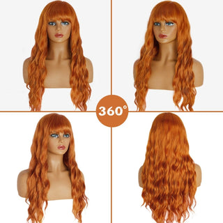 Stylonic Fashion Boutique Synthetic Wig Ginger Hair Wig Wigs - Ginger Hair Wig | Red Wigs | Stylonic Fashion Boutique