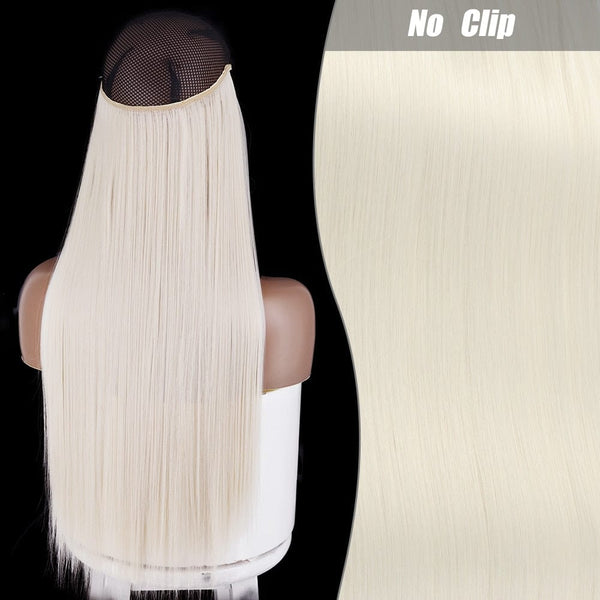 Stylonic Fashion Boutique Hair Extensions 60 / 16inch-40cm Halo Hair Extensions - Straight Halo Hair Extensions - Straight | Stylonic Fashion Boutique