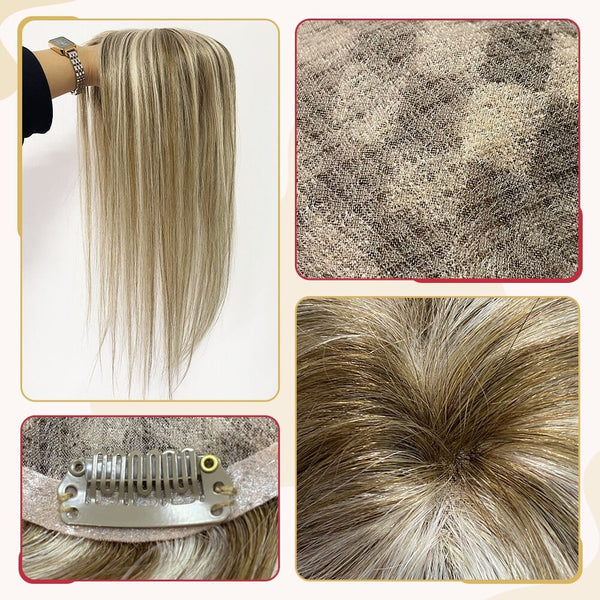 Stylonic Fashion Boutique Hair Topper Hair Topper Human Hair Hair Topper Human Hair - Stylonic Wigs