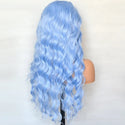 Stylonic Fashion Boutique Lace Front Synthetic Wig Icy Blue Synthetic Lace Front Curly Wig Icy Blue Synthetic Lace Front Curly Wig - Stylonic Wigs