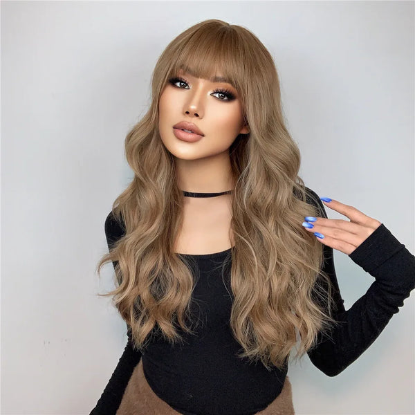 Stylonic Fashion Boutique Synthetic Wig Light Brown Wig Light Brown Wig - Stylonic Premium Wigs