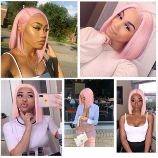 Stylonic Fashion Boutique Synthetic Wig Light Pink Wig Light Pink Wig - Stylonic Wigs