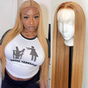 Stylonic Fashion Boutique Human Hair Wig Long Blonde Human Hair Wigs Long Blonde Human Hair Wigs - Stylonic Wigs