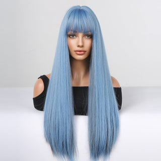 Stylonic Fashion Boutique Synthetic Wig Light Blue Cosplay Wig Light Blue Cosplay Wig - Stylonic Wigs