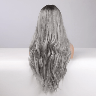 Stylonic Fashion Boutique Synthetic Wig Long Grey Wig Long Grey Wig - Stylonic Fashion Boutique