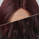 Burgundy Lace Front Wig