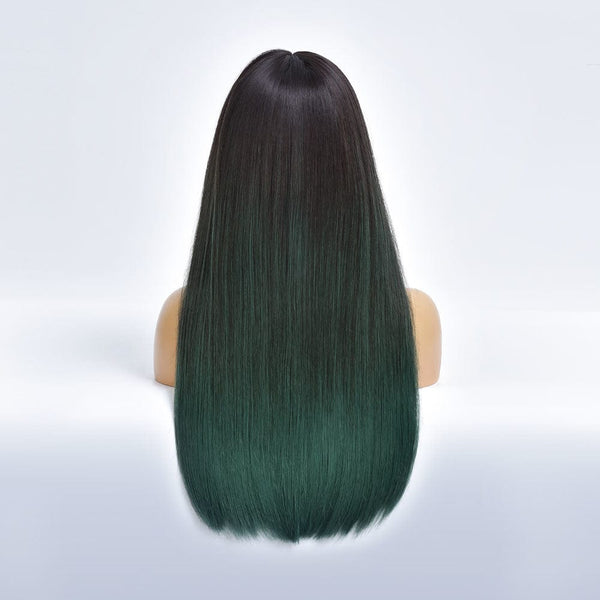 Stylonic Fashion Boutique Synthetic Wig Ombre Green Wig Wigs - Ombre Green Wig | Stylonic Fashion Boutique