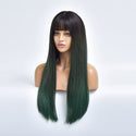 Stylonic Fashion Boutique Synthetic Wig Ombre Green Wig Wigs - Ombre Green Wig | Stylonic Fashion Boutique