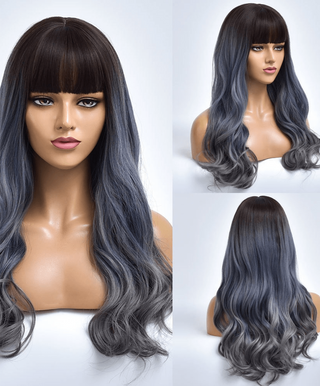 Stylonic Fashion Boutique Synthetic Wig Ombre Grey Wig Ombre Grey Wig - Stylonic Wigs