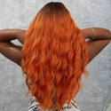 Stylonic Fashion Boutique Lace Front Synthetic Wig Ombre Orange Wig Ombre Orange Wig - Stylonic Fashion Boutique