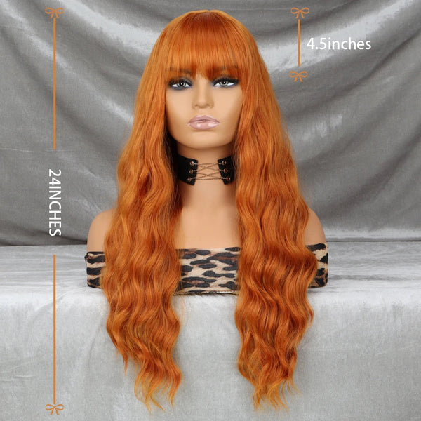 Stylonic Fashion Boutique 17C-350 / CHINA Orange Wig