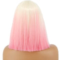 Stylonic Fashion Boutique Synthetic Wig Pink and White Wig Pink and White Wig - Stylonic Wigs