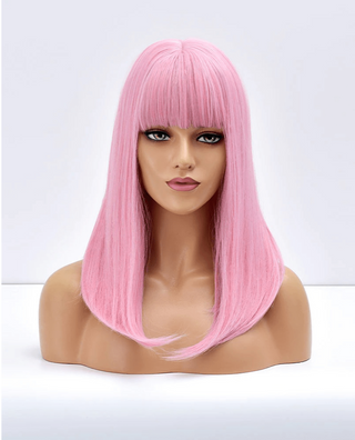 Stylonic Fashion Boutique Synthetic Wig Pink Wig Pink Wig - Stylonic Wigs