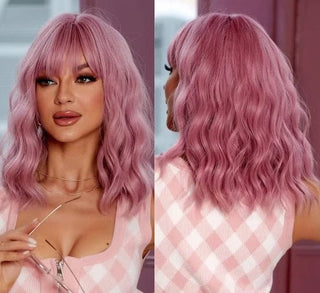 Stylonic Fashion Boutique Synthetic Wig Pink Wig UK Pink Wig UK - Stylonic Wigs