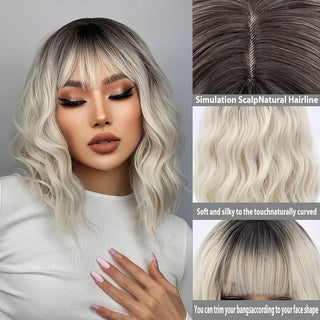 Stylonic Fashion Boutique Synthetic Wig Platinum Blonde Wigs Platinum Blonde Wigs - Stylonic Wigs