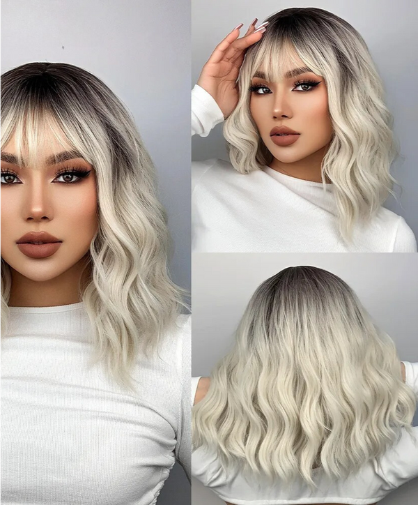 Stylonic Fashion Boutique Synthetic Wig Platinum Blonde Wigs Platinum Blonde Wigs - Stylonic Wigs