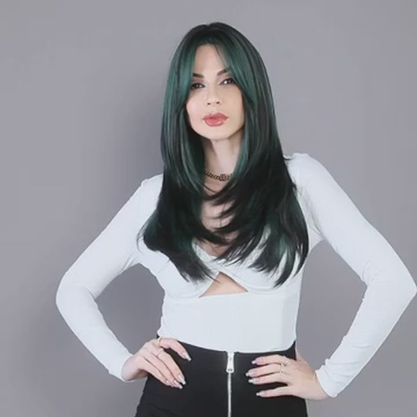 Green Hair Wig