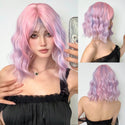 Stylonic Fashion Boutique Synthetic Wig Purple and Pink Wig Stylish Purple and Pink Wig: Features, Price & Reviews