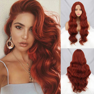 Stylonic Fashion Boutique Synthetic Wig Red Hair Wig Long Red Hair Wig Long - Stylonic Wigs