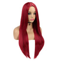 Stylonic Fashion Boutique Synthetic Wig Rose Red Wig Rose Red Wig - Stylonic Wigs