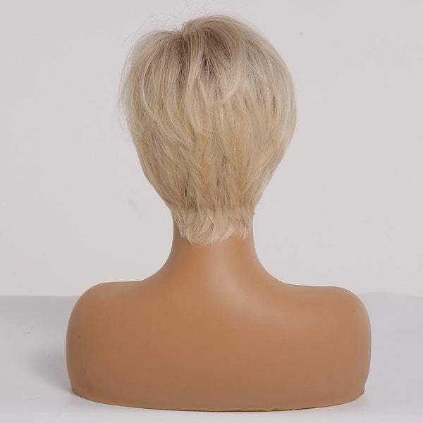 Stylonic Fashion Boutique Synthetic Wig Short Blonde Wig Short Blonde Wig - Stylonic Wigs