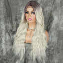 Stylonic Fashion Boutique Lace Front Synthetic Wig Synthetic Platinum Blonde Wig Synthetic Platinum Blonde Wig - Stylonic Wigs