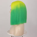 Stylonic Fashion Boutique Synthetic Wig Yellow and Green Wig Yellow and Green Wig - Stylonic